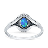 Twisted Rope Leaf Ring