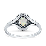 Twisted Rope Leaf Ring