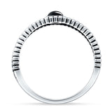 Oxidized Filigree Ring