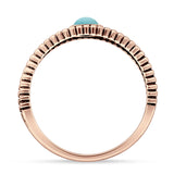 Oxidized Filigree Ring
