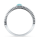 Oxidized Filigree Ring