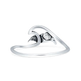 Dolphin & Wave Ring
