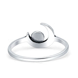 Crescent Moon Ring