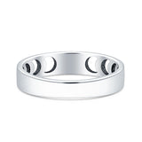 Moon Phases Band Ring