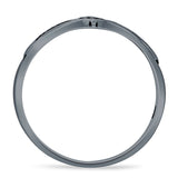 Trinity Bird Oxidized Ring