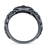 Owl Head Evil Eye Ring