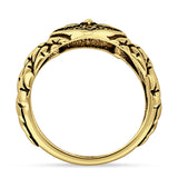 Owl Head Evil Eye Ring