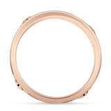 Scarab Ankh Ring Oxidized Band