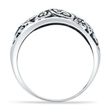 Oxidized Butterfly Ring