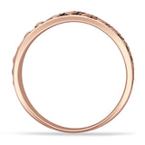 Curved Contour Chevron Ring