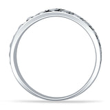 Curved Contour Chevron Ring
