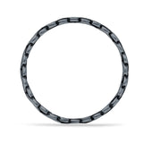 Ocean Wave Thin Band Ring