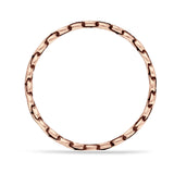 Ocean Wave Thin Band Ring
