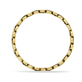 Ocean Wave Thin Band Ring