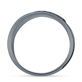 Oxidized Sunbeam Band Sun Ring