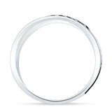 Oxidized Sunbeam Band Sun Ring