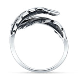 Adjustable Leaf Ring