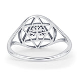 Star Of David & Tree Ring