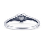 Paw Print Heart Ring