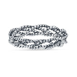 Twisted Rope Ring