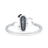 Cactus Silver Ring 