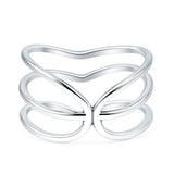 Multi Row Open Stacked Ring