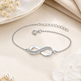Infinity Adjustable Chain Bracelet 