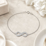 Infinity Adjustable Chain Bracelet 