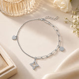 Mixed Link Charm Bracelet