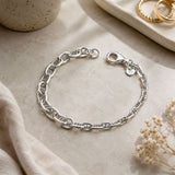 Mariner Link Chain Bracelet 925 Sterling Silver Wholesale