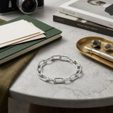Paperclip Link Chain Bracelet