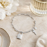 Paperclip Link Chain Bracelet