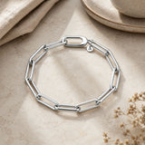 Paperclip Link Chain Bracelet
