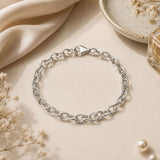 Rolo Link Chain Bracelet