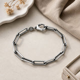 Paperclip Link Chain Bracelet