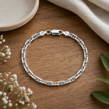 Mariner Link Bracelet Adjustable 925 Sterling Silver Wholesale