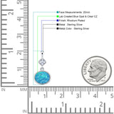 Drop Round Pendant