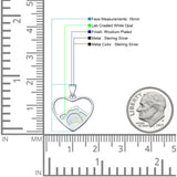 Mountain Heart Pendant