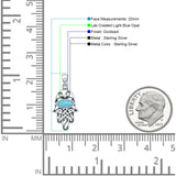 Hamsa Hand Pendant