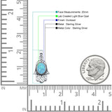 Hamsa Hand Pendant