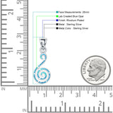 Spiral Swirl Pendant