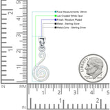Spiral Swirl Pendant