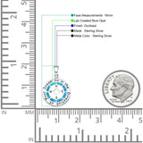 Compass Direction Pendant