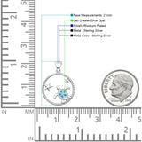 Turtle Starfish Ocean Pendant