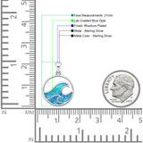 Ocean Wave Pendant