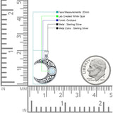 Celtic Moon Pendant
