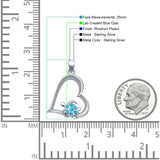 Heart & Sea Turtle Pendant