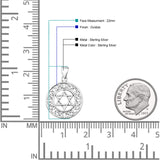 Star of David Celtic Knot Pendant