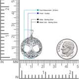 Celtic Knot Tree of Life Pendant