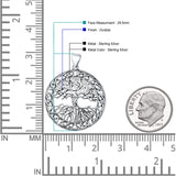 Celtic Knot Tree of Life Pendant